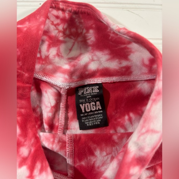 PINK Victoria's Secret Ohio State Buckeyes Biker Shorts Tie Dye Womens Size XS - Picture 10 of 14